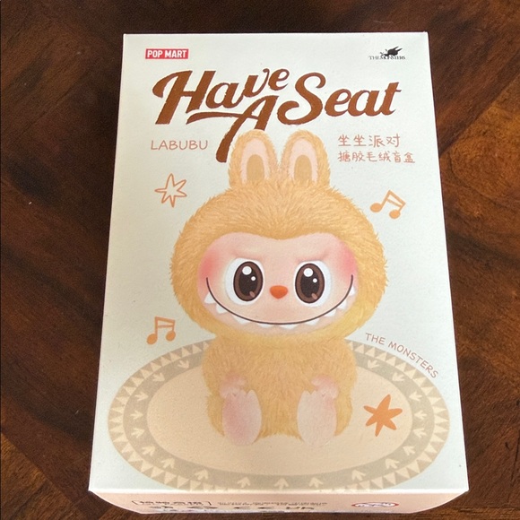 POP MART Other - Pop Mart Labubu Stuffed Animal - Tan